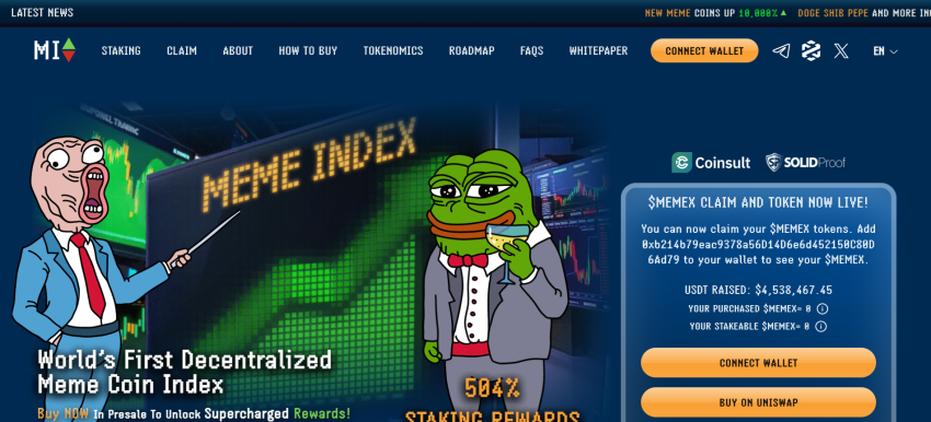 Meme Index presale