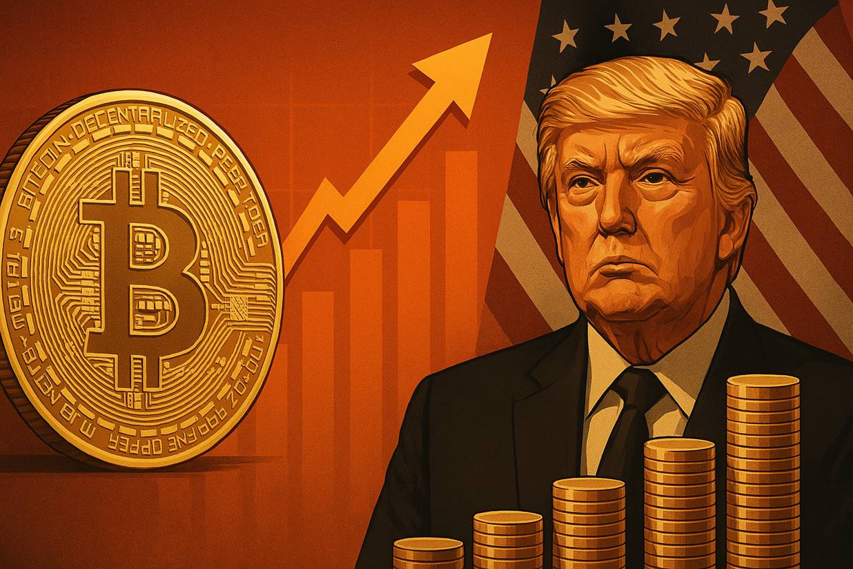 トランプ関税によるインフレ懸念で暗号資産に注目、新しい仮想通貨に爆発的成長の兆し