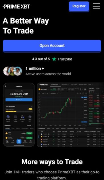 PrimeXBT giełda Bitcoin