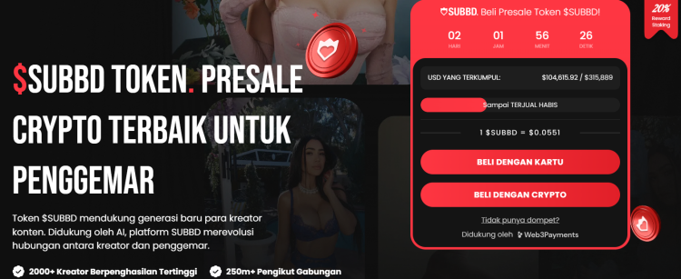 Token SUBBD - Cara Beli Token SUBBD