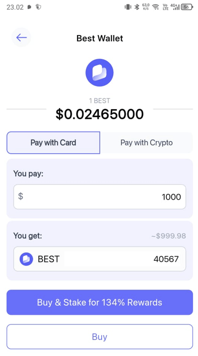 Deposit Best Wallet - Cara Beli Token SUBBD