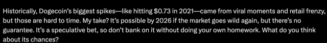 Dogecoin price