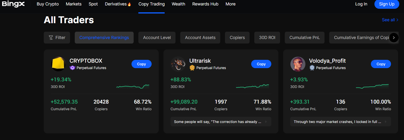 BingX - Copy Trading