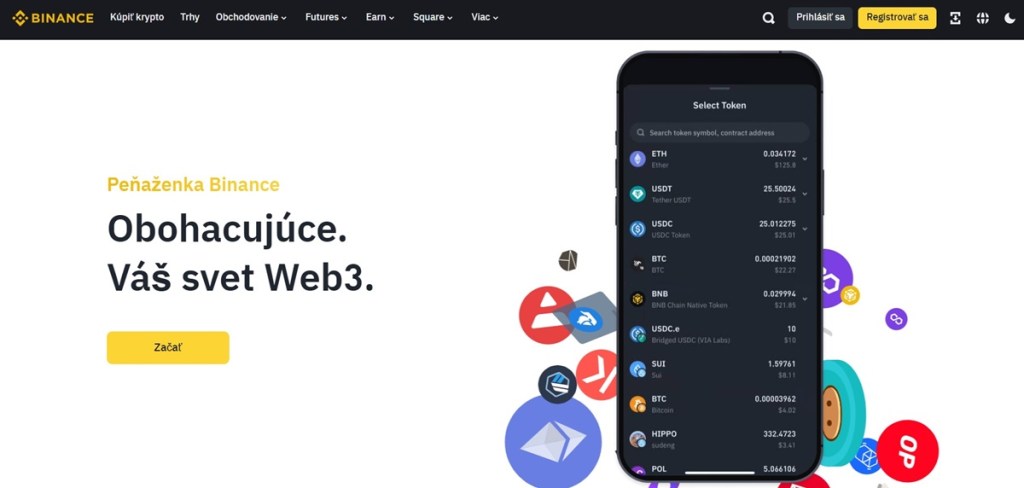 Softwarová krypto peňaženka Binance Wallet Bezpečná a výkonná peňaženka pre používateľov Binance