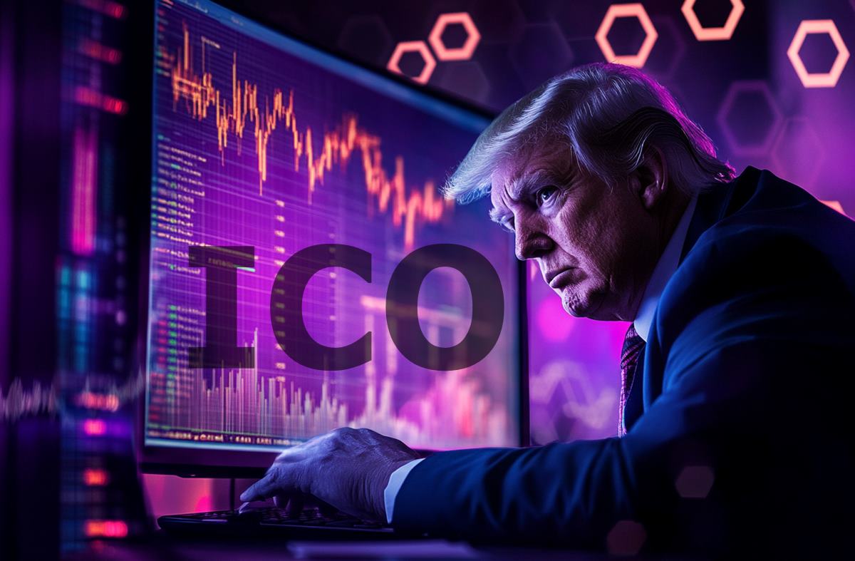OFFICIAL TRUMP価格が9％下落、投資家は新たなICO 仮想通貨へ流入