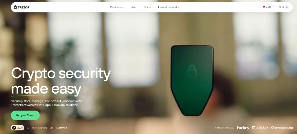 Trezor Wallet Otwarty i Bezpieczny Portfel