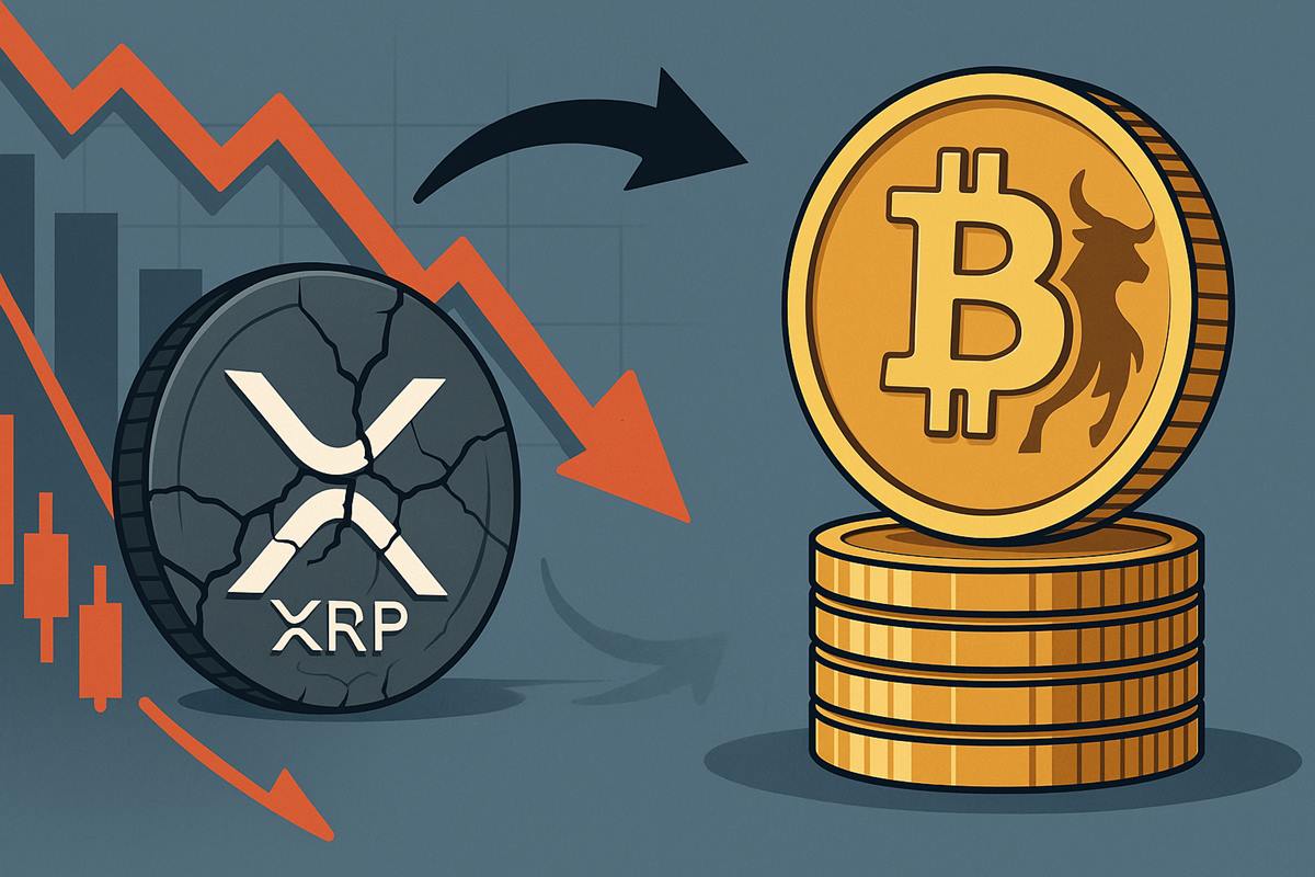 XRP急落の兆候？投資家が注目するBTCブルトークンICO 仮想通貨