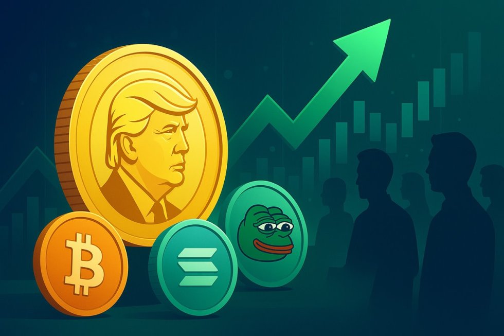 TRUMPトークンが3%上昇、新しい仮想通貨に注目集まる中で投資家の関心が再燃