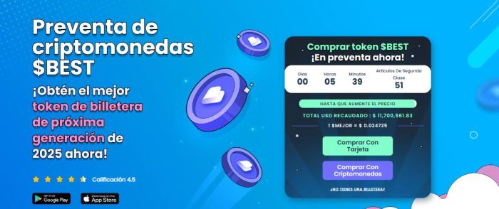 best token preventa