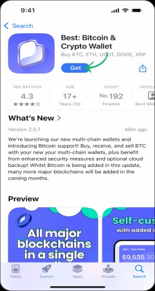 Prenesi aplikacijo Best Wallet