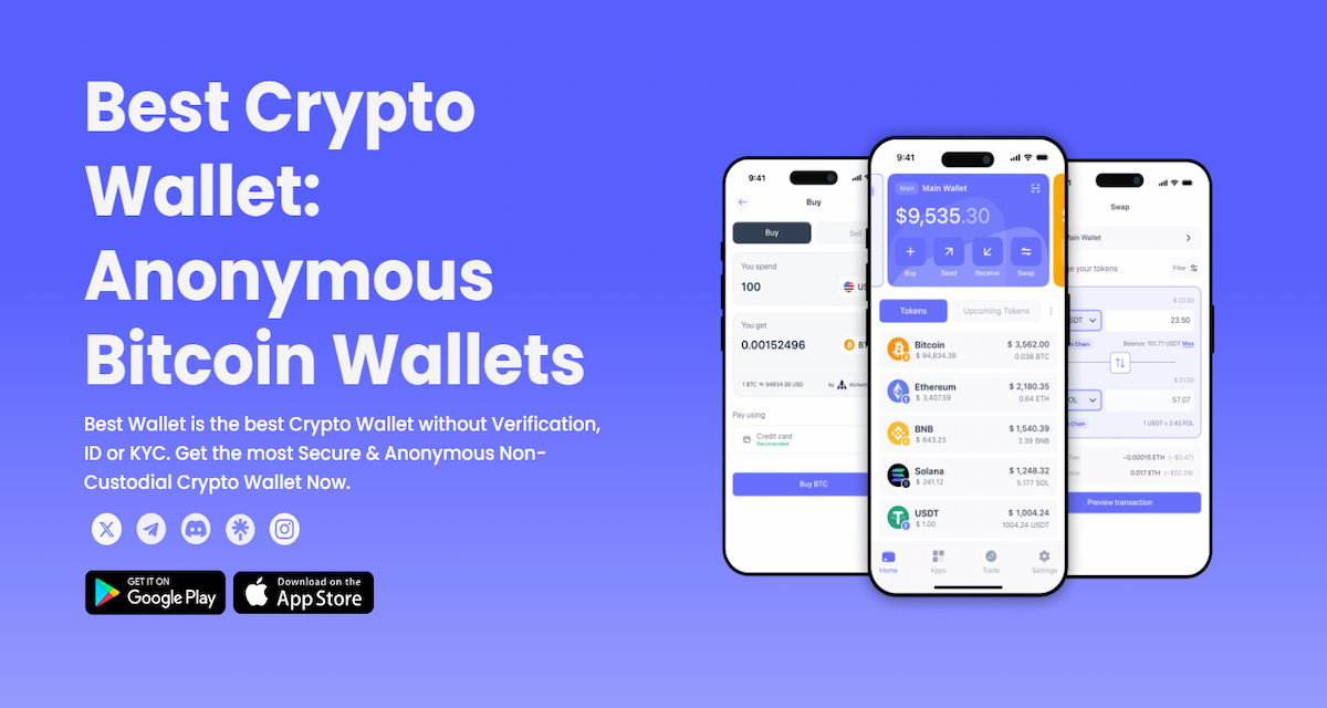 Best Wallet - Ātrakais veids kā nopirkt Solana Latvijā