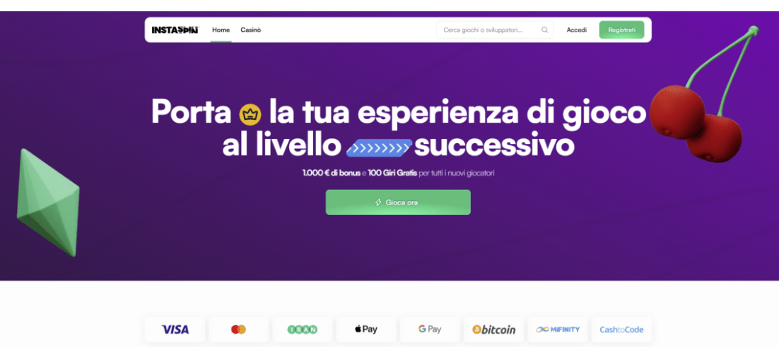 casino online senza deposito - instaspin