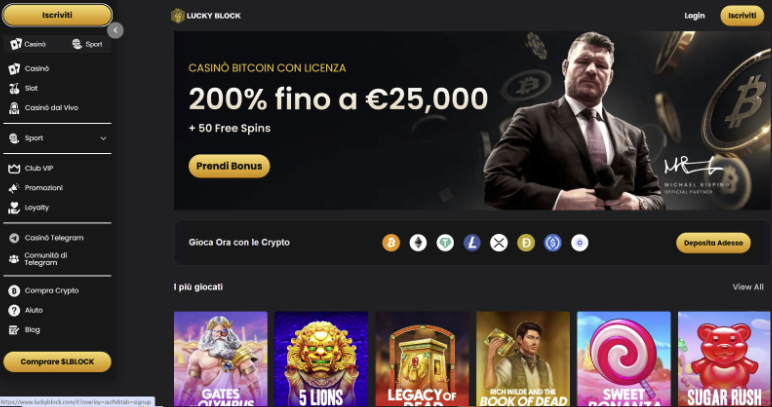 casino online senza deposito - lucky Block