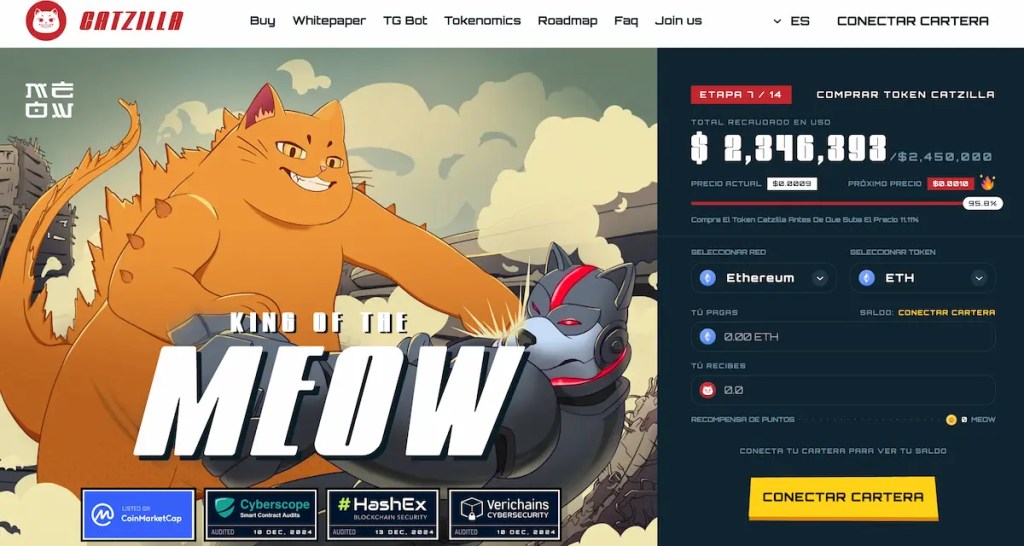 como comprar catzilla oficial