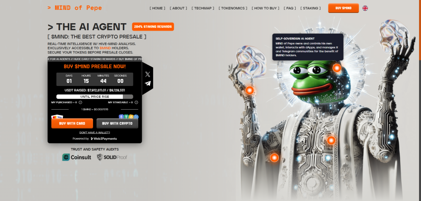 MIND of Pepe presale 2025