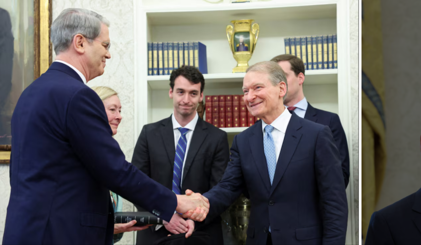 Nieuwe baas van de SEC Paul Atkins