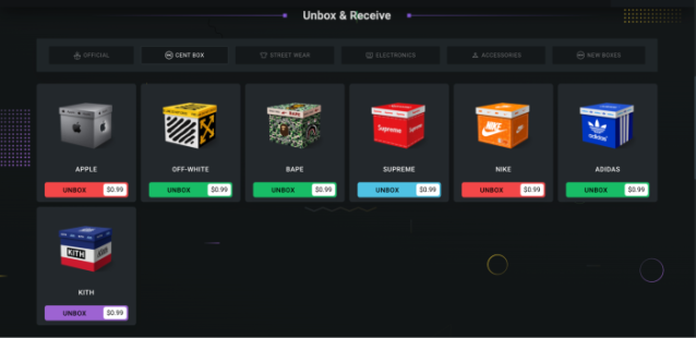 Lootie ‘Cent’ boxes