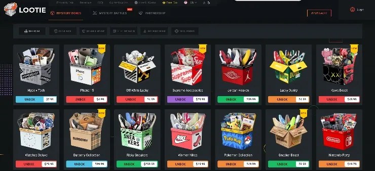Lootie мистериозна кутия с електроника