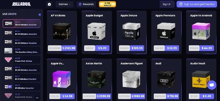 Rilla Box мистериозна кутия с електроника