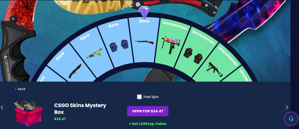 Získávání csgo skinů na platformě Jemlit