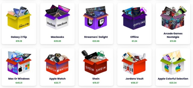 JemLit unikālā spēlē un laimē mystery box pieredze