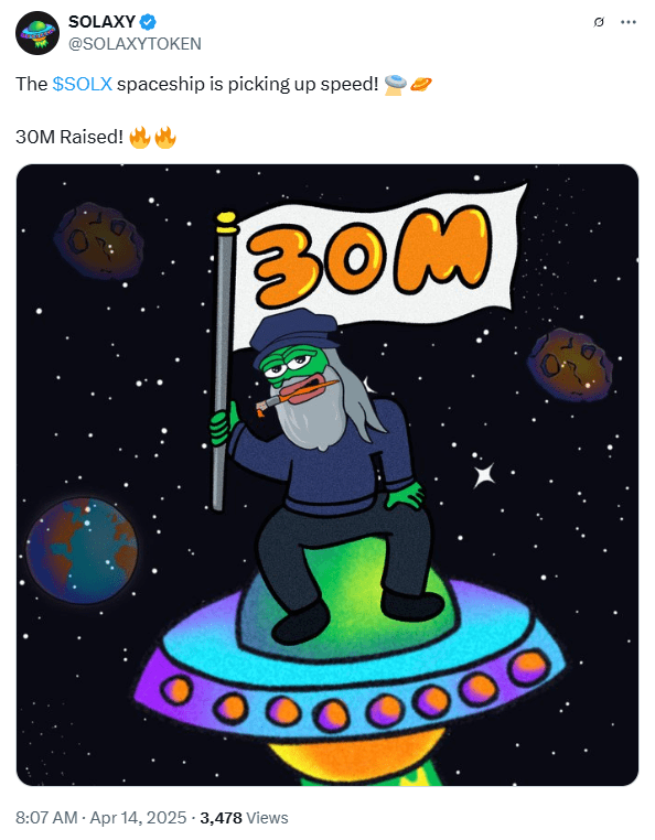 Solaxy - 3 Crypto Berikutnya yang Berpotensi Meledak Saat Token $TRUMP Hadapi Tekanan Unlock Senilai $320 Juta