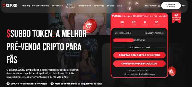 SUBBD é uma nova criptomoeda que vai explodir