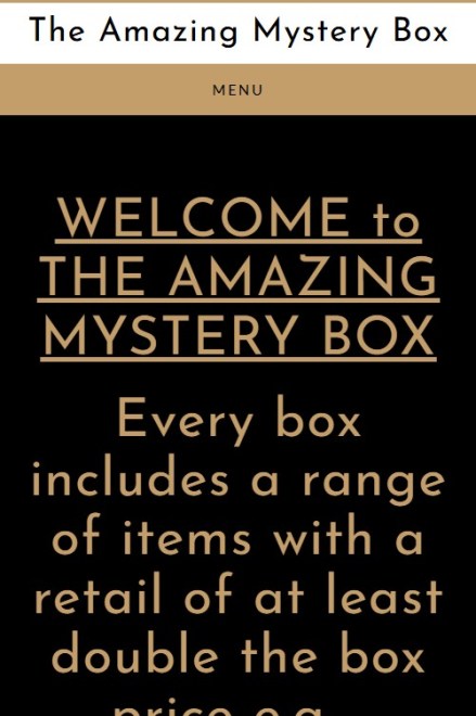 アメージングミステリーボックス