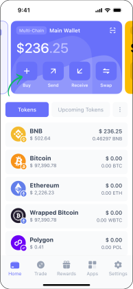 วิธีซื้อ Bitcoin บน Best Wallet 1