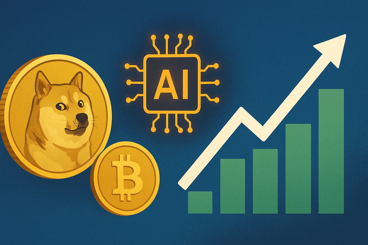 ChatGPTによるDogecoin価格予測と、4,900%上昇が見込まれる新しい仮想通貨