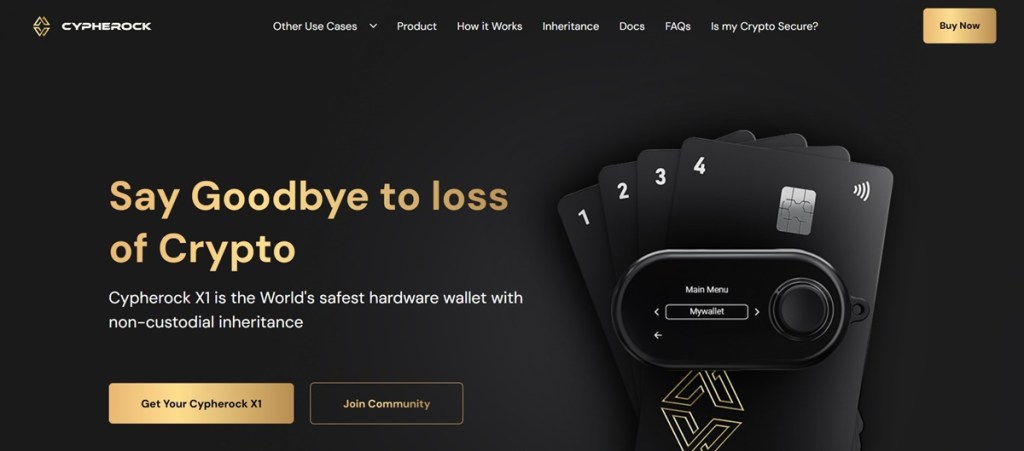 8. Cypherock Wallet – Novčanik bez kompromisa u bezbednosti