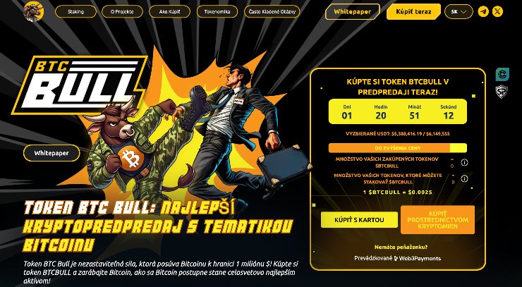 Bitcoin cena BTC Bull token
