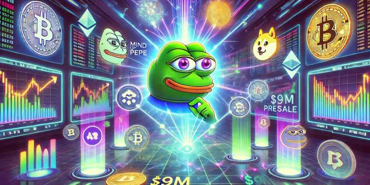 1. MIND of Pepe ($MIND) – dirbtinis intelektas, kuris dirba tau