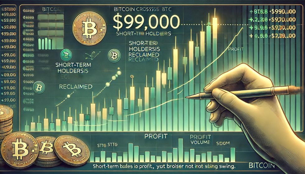 Bitcoin Profit-Taking Not Yet In Full Swing – STH Back In Profit As BTC Crossed $99K