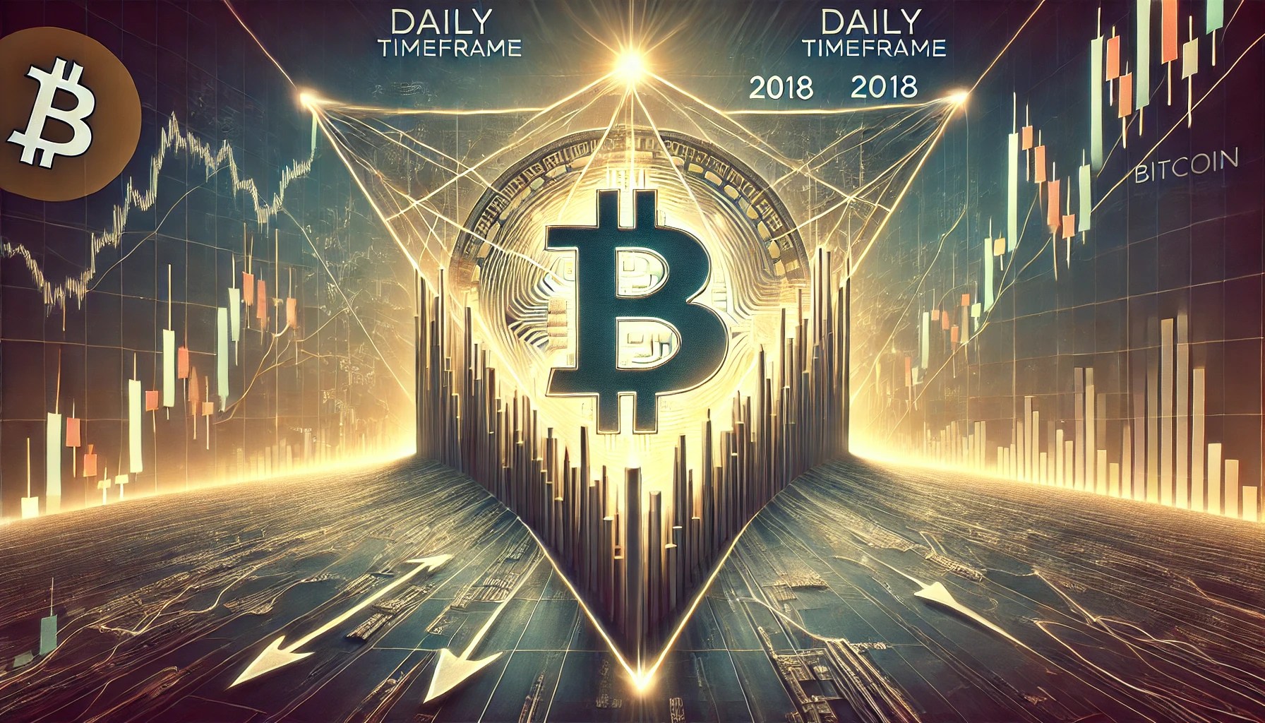 Bitcoin Daily Chart Compression Mirrors 2018 Setup – On The Edge Of A Breakout?