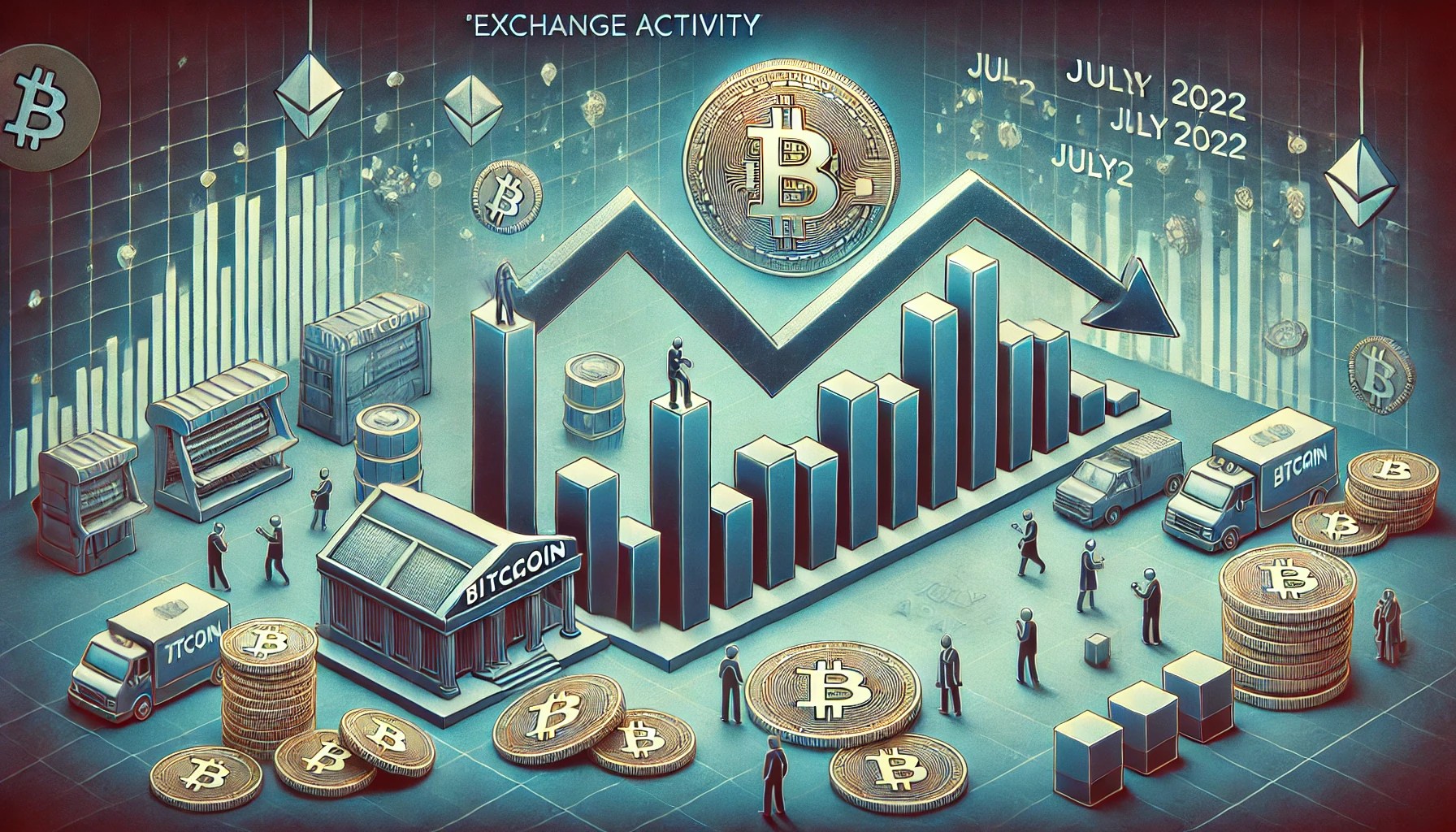 Bitcoin Exchange Activity Declines Sharply Since July 2022 – Accumulation Or Apathy?