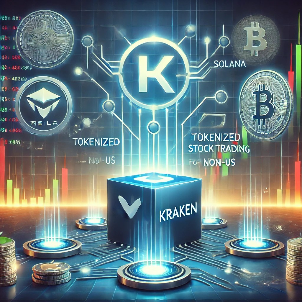 Kraken to Offer Tokenized Stock Trading for Non-US Users via Solana and Backed