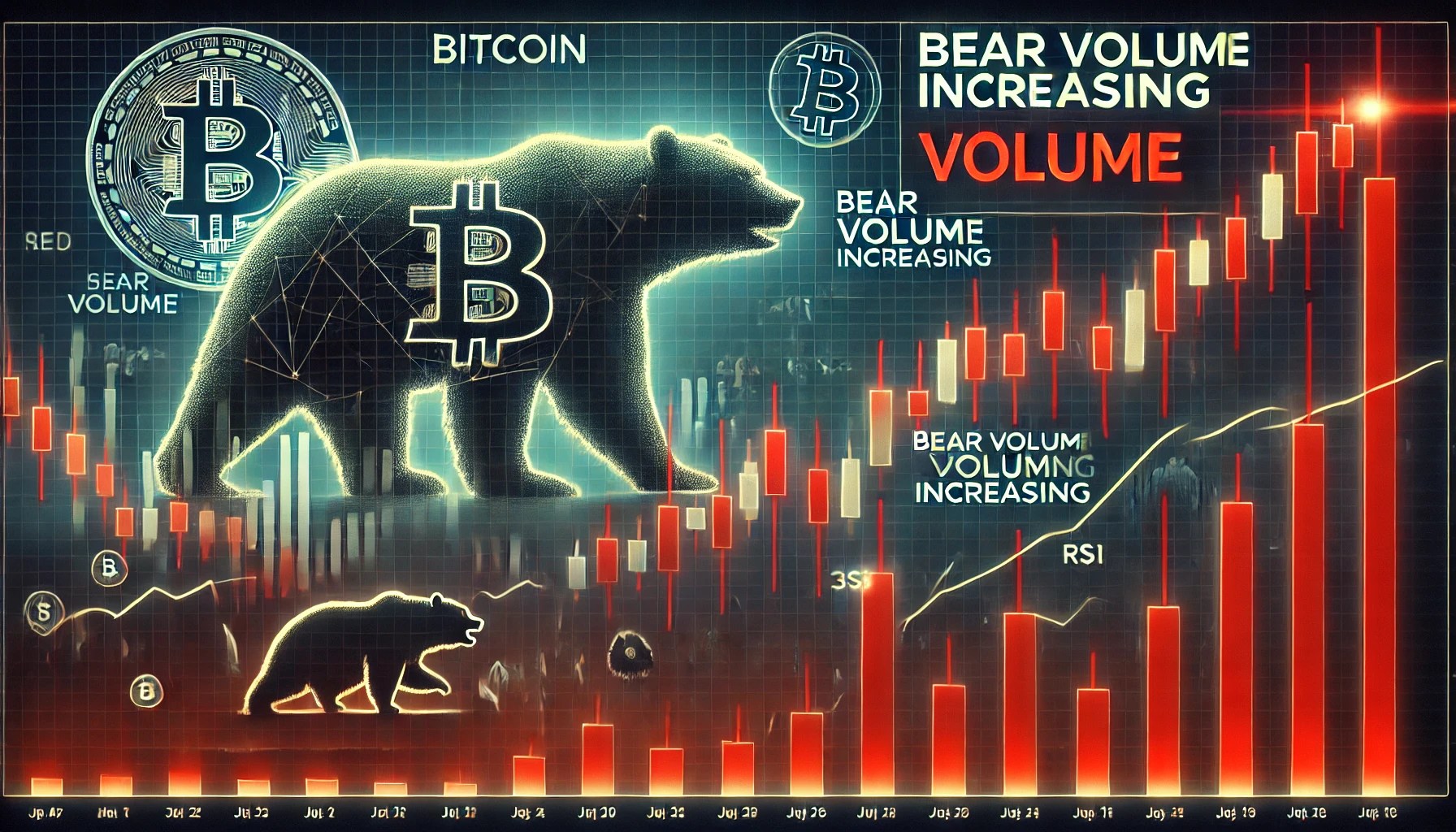 Bitcoin Indicator Shows Bears Dominate Market With Rising Volume – Details