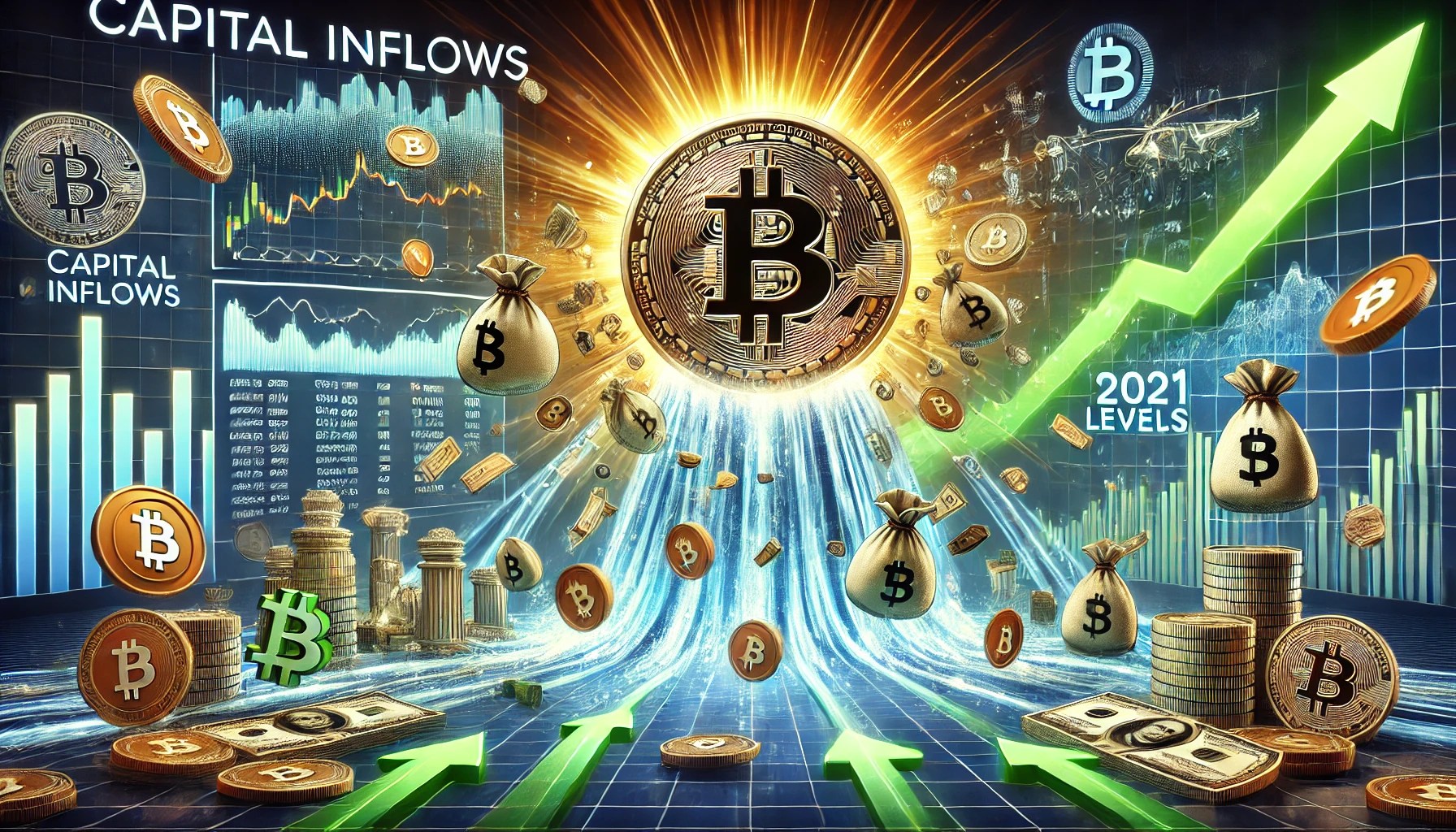 Fresh Capital Keeps Pouring Into Bitcoin – Matching 2021 Bull Market Inflows