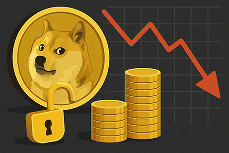Dogecoin koers onder druk nav 96 mln token unlock – wat gaat Dogecoin doen?