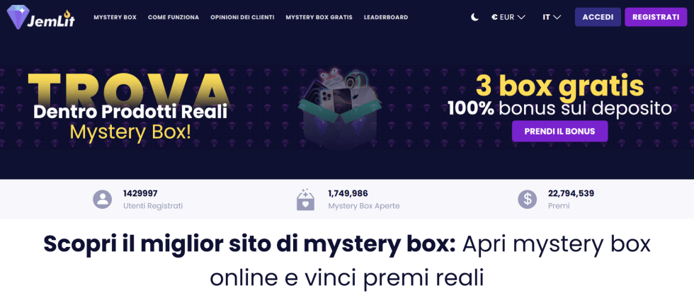 Hotel economici Mystery Box - Jemlit