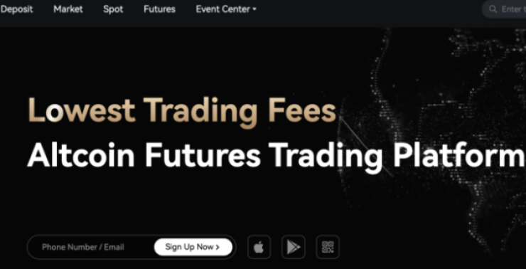 KCEX - viena no jaunākajām biržām, kas piedāvā spot un nākotnes tirdzniecību