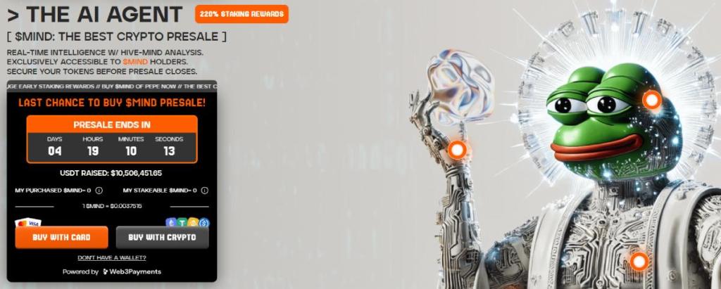 Mind of Pepe – obećavajući AI agent - kriptovalute