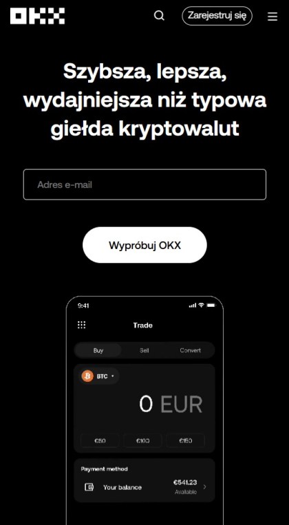 OKX giełda kryptowalut z dźwignią finansową