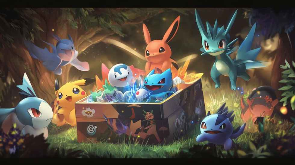 Pokemon mystery box