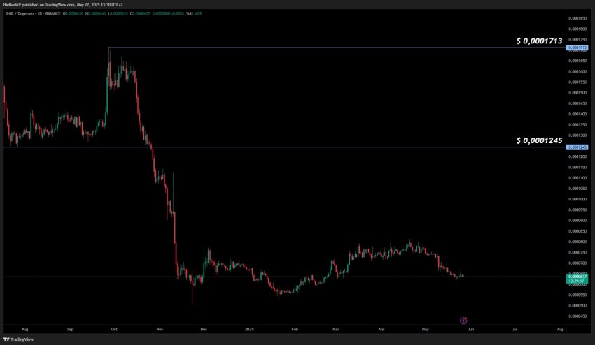SHIB/DOGE - Bron : TradingView