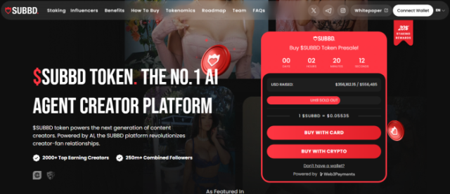 SUBBD official presale website