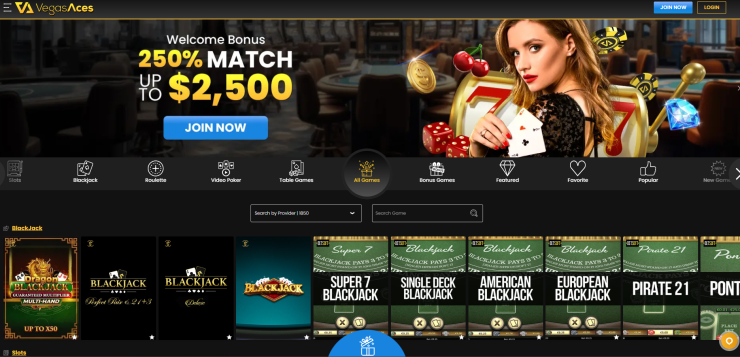 Vegas Aces online casino
