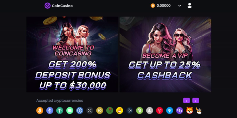 CoinCasino бонуси