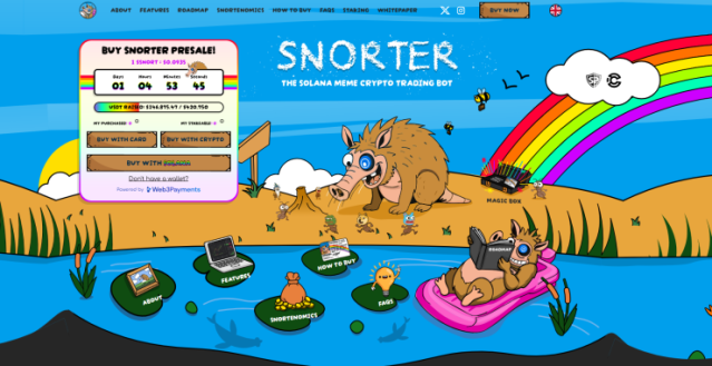 Snorter - Kāpēc Snorter varētu būt šobrīd labākā mēme monēta iegādei?